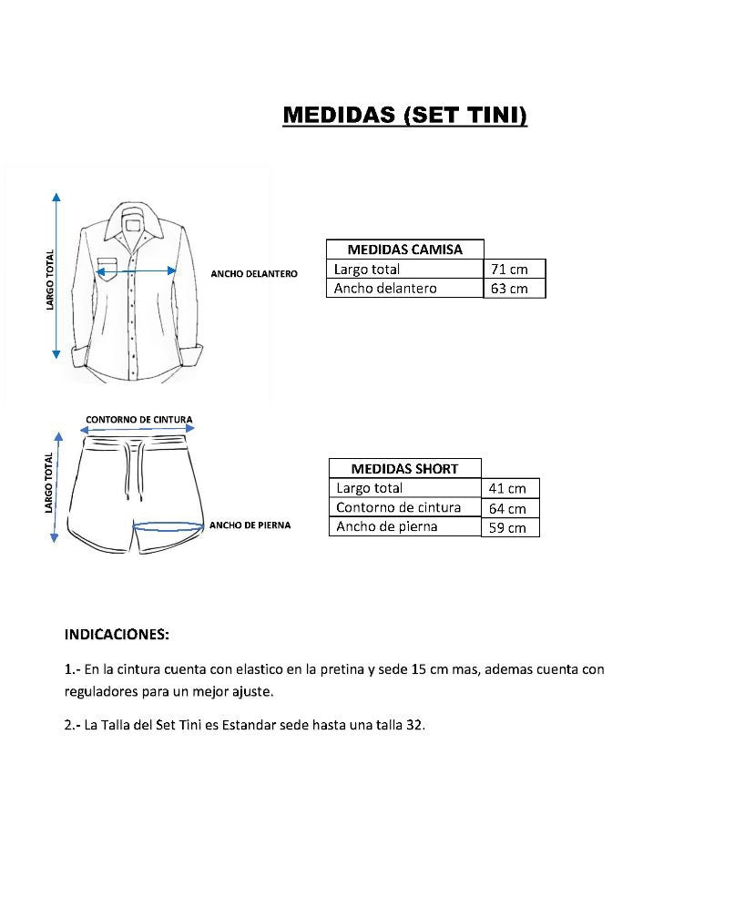 Set Tini Naranja
