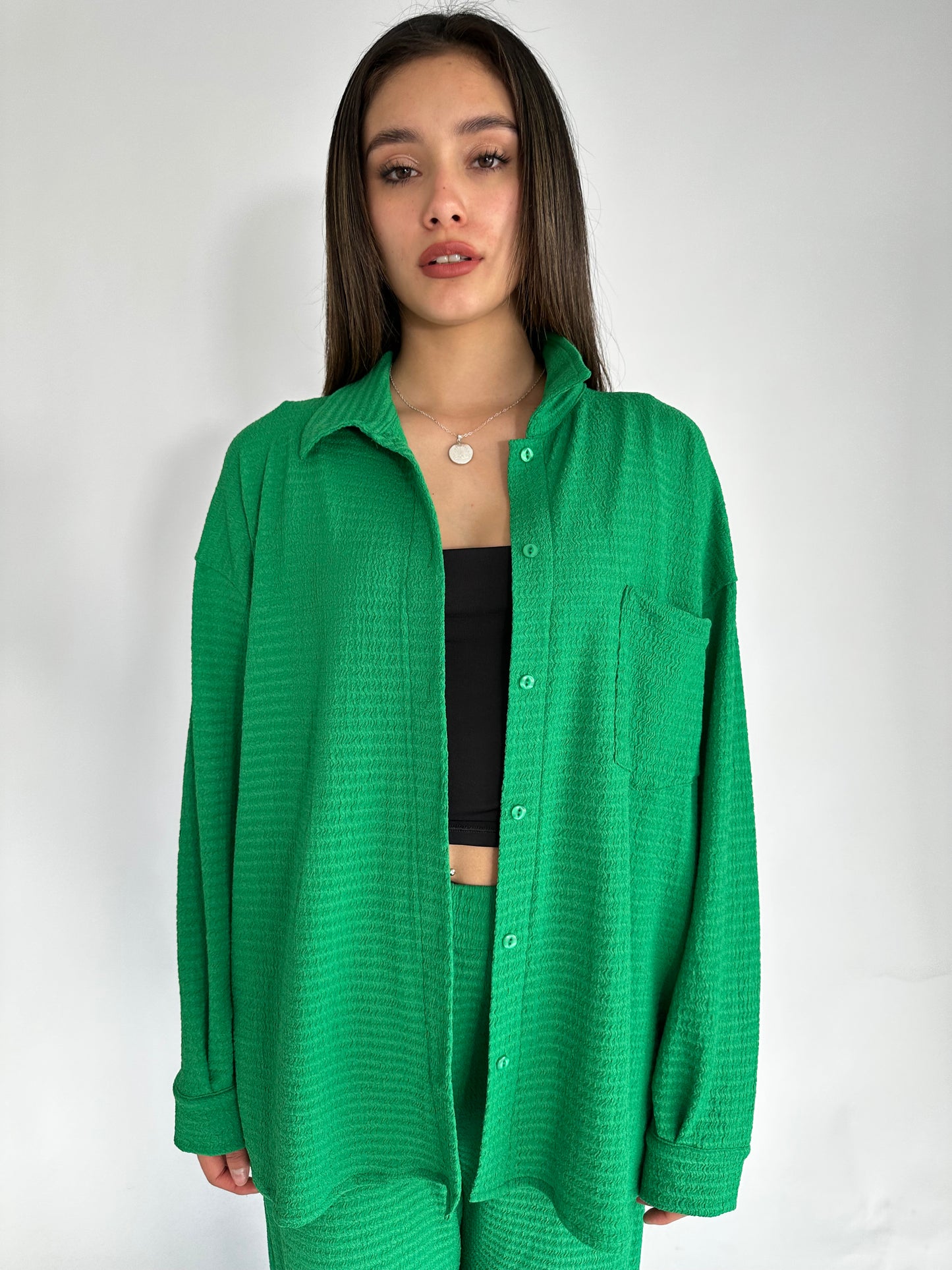 Camisa Thalía Verde