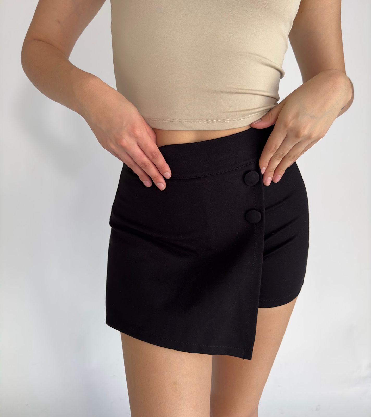 Falda Gina Negra